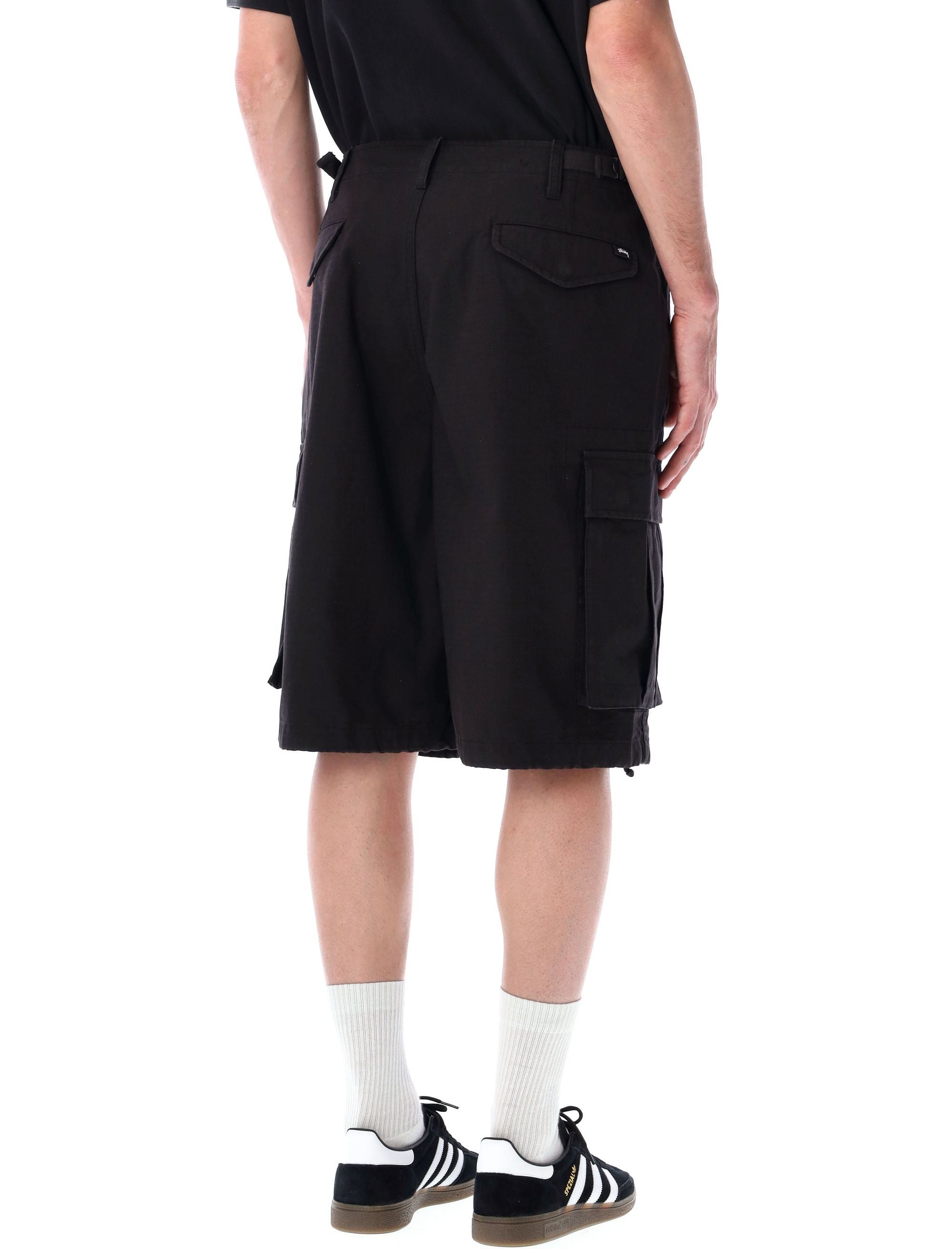 STUSSY Relaxed Fit Cargo Shorts with Adjustable Cuffs - Size 32