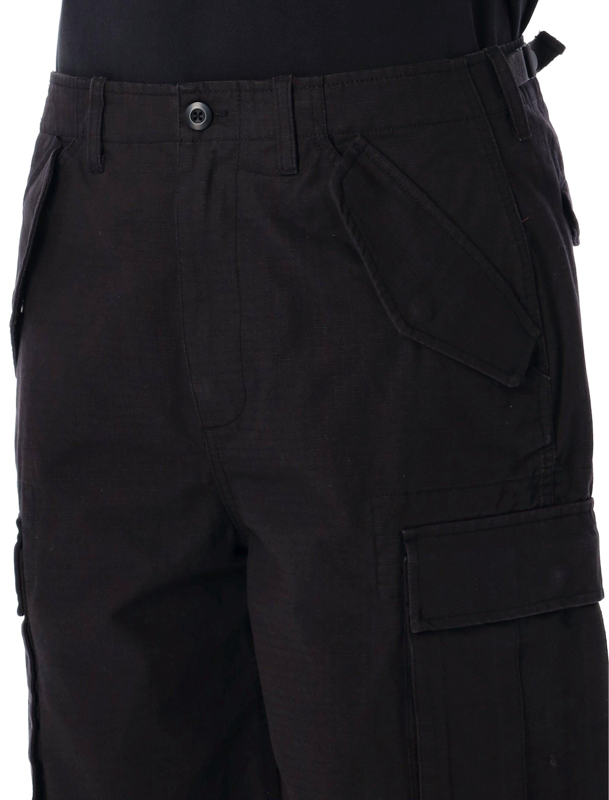 STUSSY Relaxed Fit Cargo Shorts with Adjustable Cuffs - Size 32