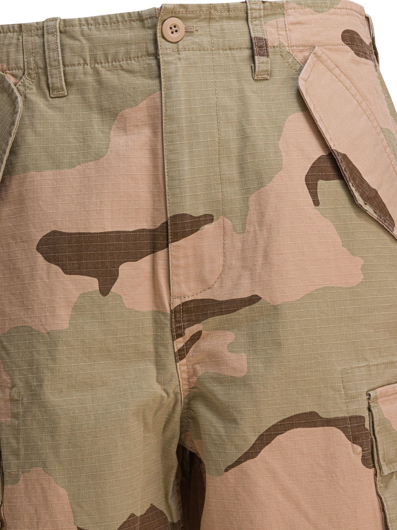 STUSSY Relaxed Fit Cargo Shorts - Mid Rise