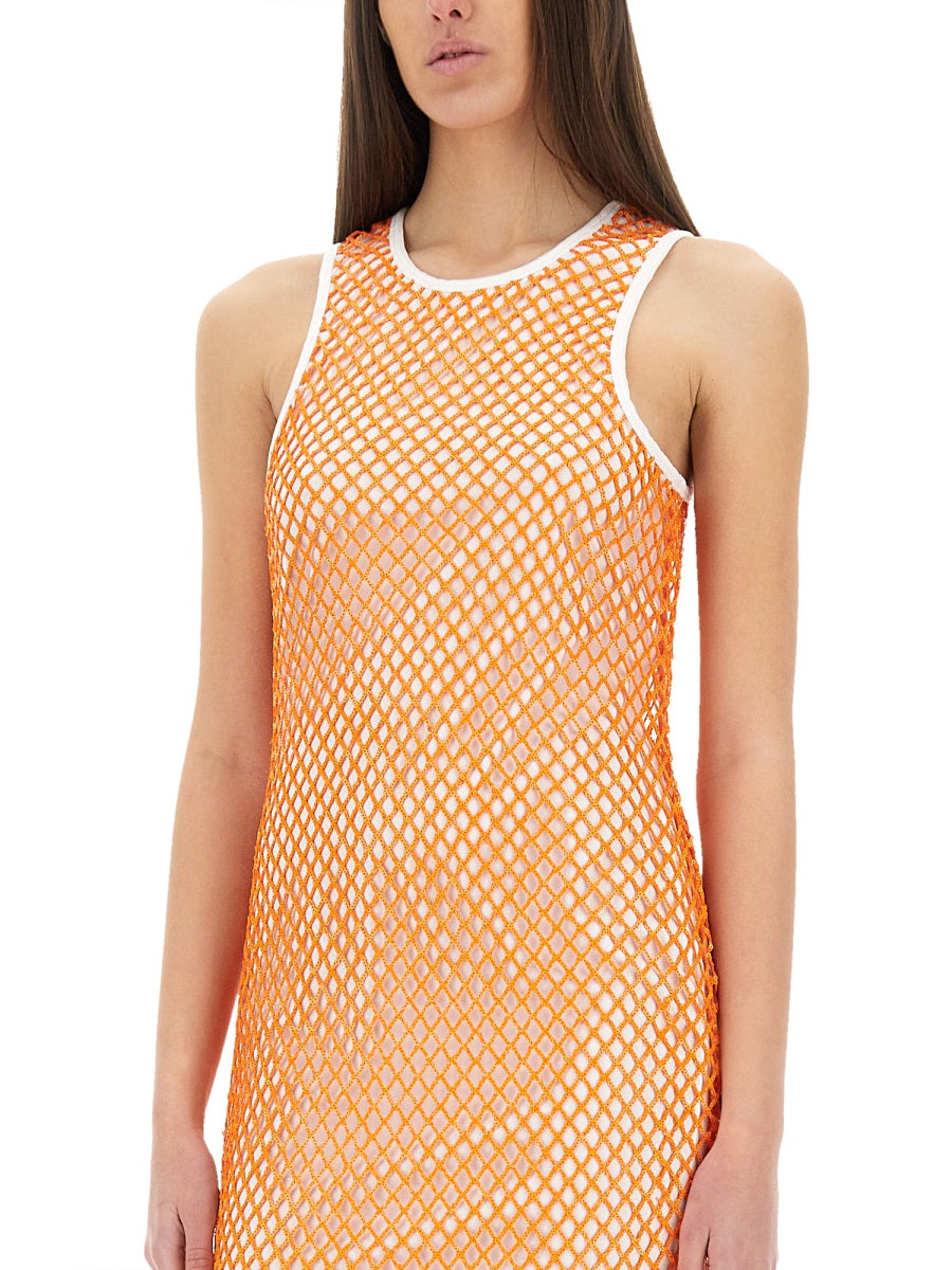 MOSCHINO JEANS Mini Mesh and Sequin Dress - Size 38