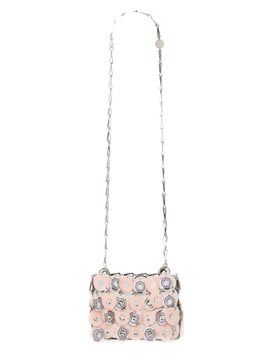 RABANNE Sparkle Discs Mini Shoulder Handbag