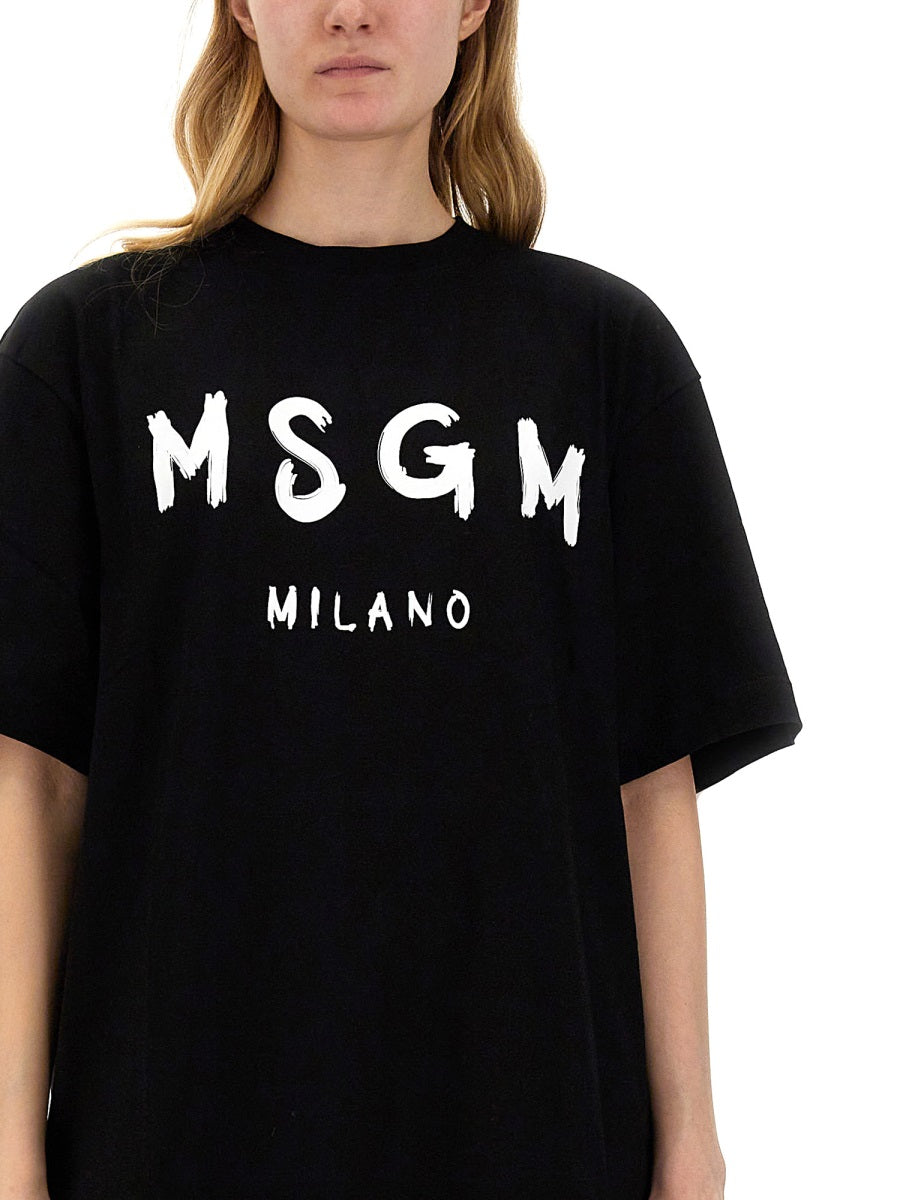MSGM Cotton Logo Suit for Women - Size S