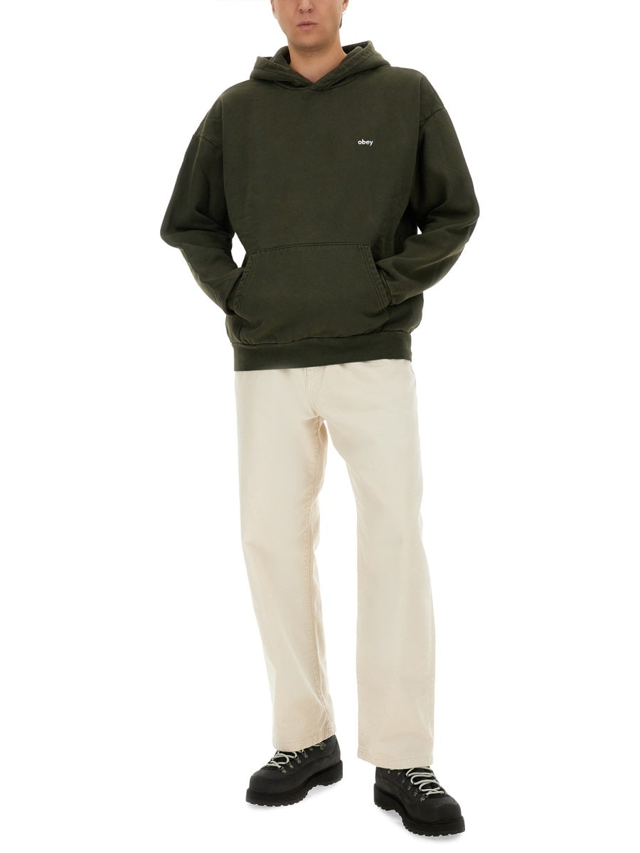 OBEY Classic Logo Sweatshirt - Size L