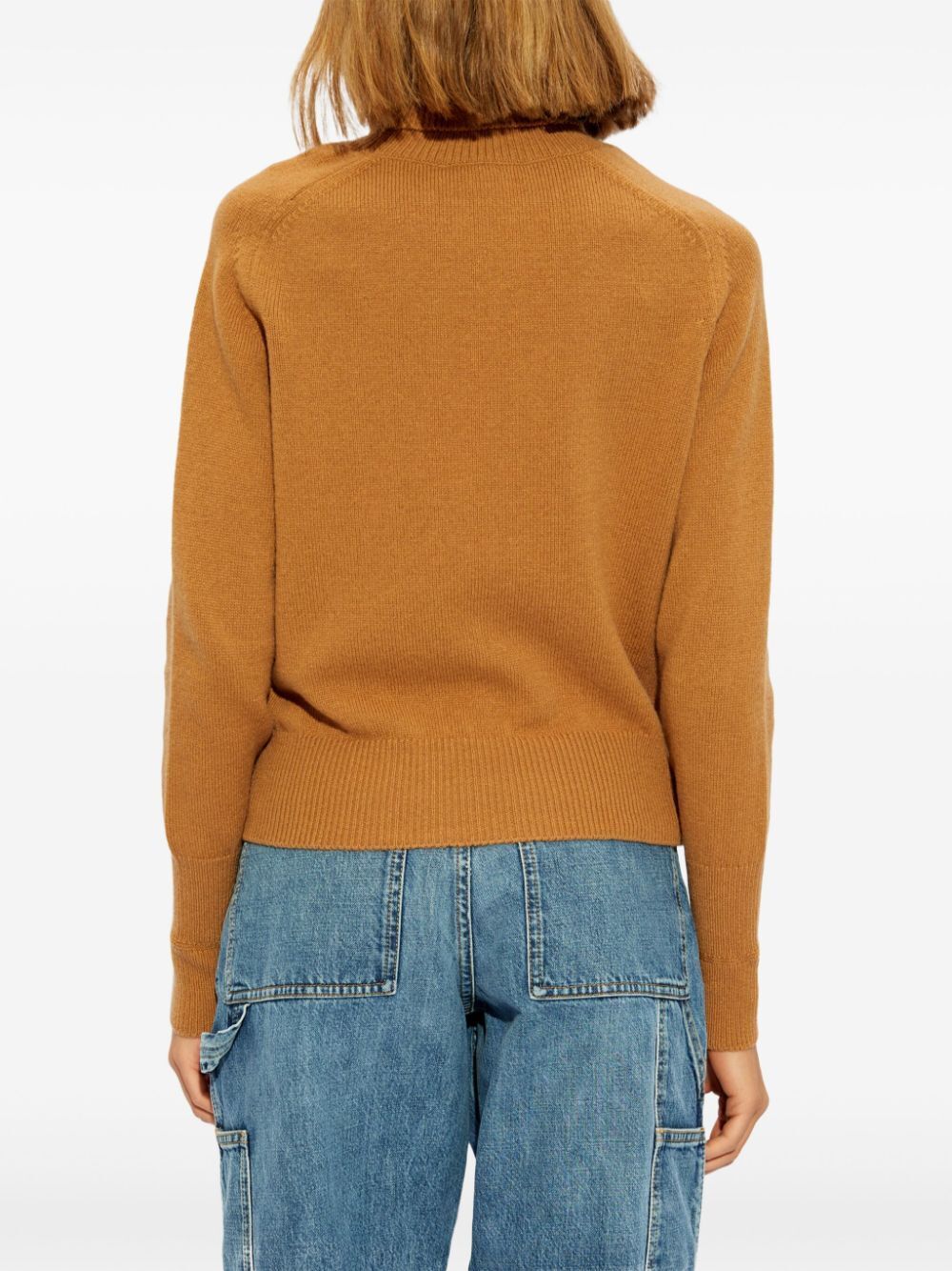 VICTORIA BECKHAM Cozy Roll Neck Wool Jumper