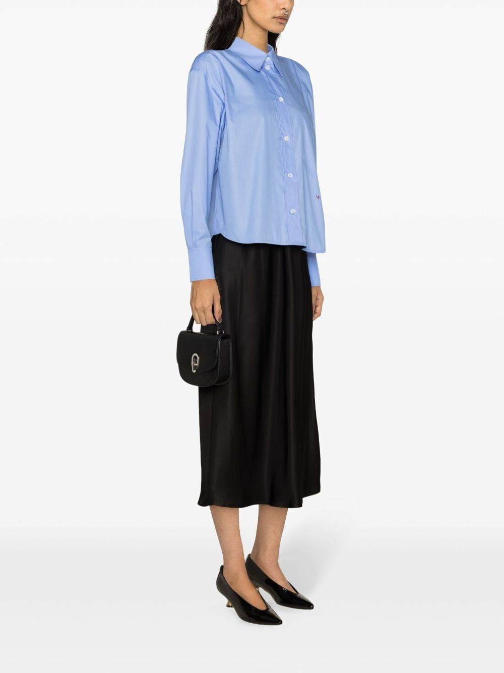 VICTORIA BECKHAM Chic Cropped Shirt