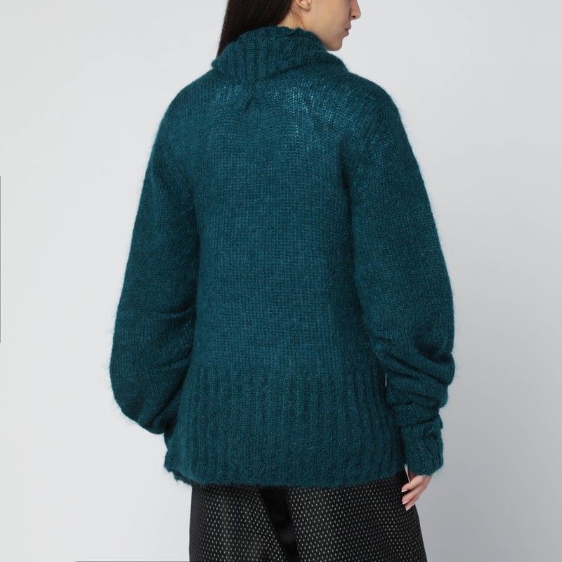 DRIES VAN NOTEN Oversized Mohair Blend Sweater