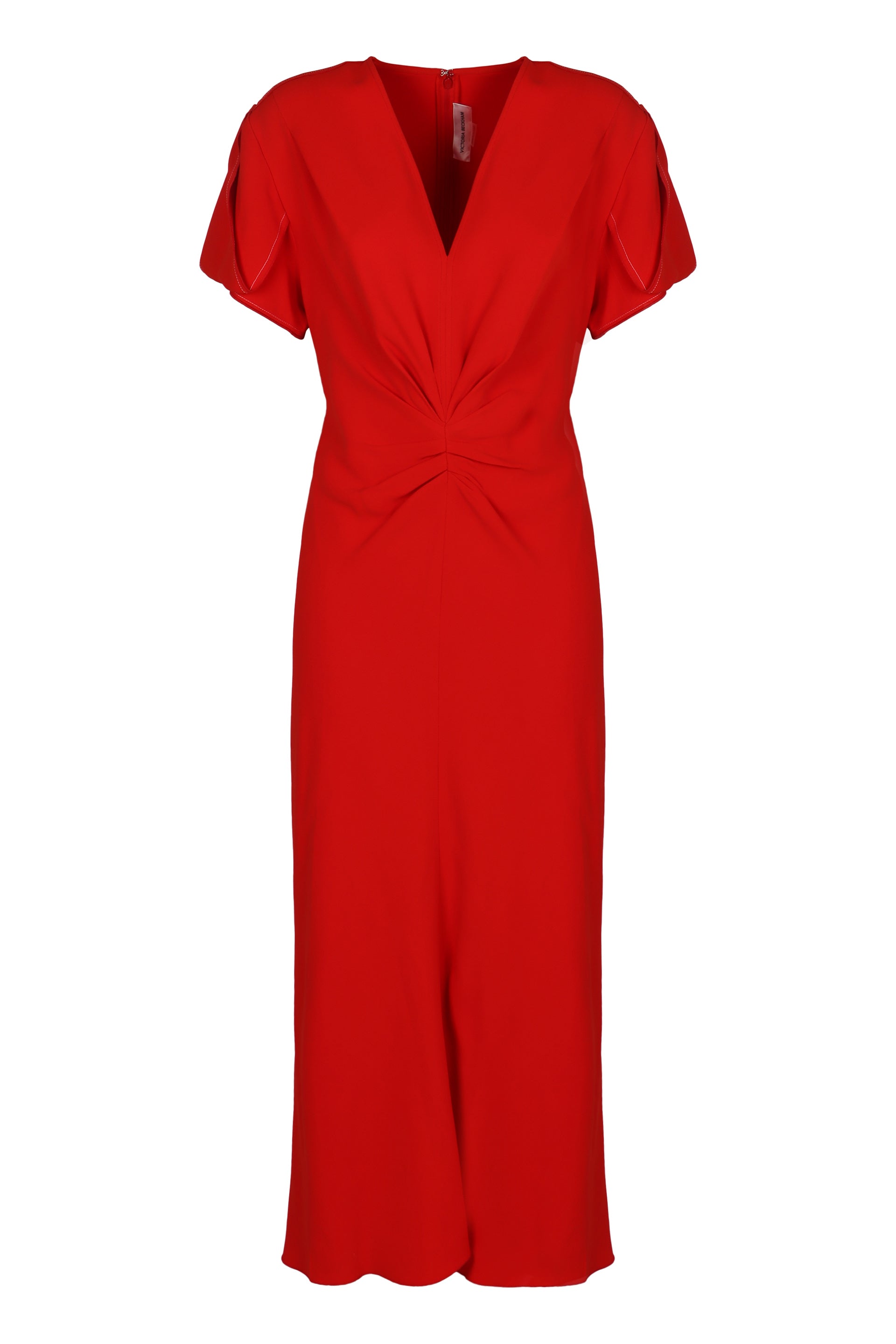 VICTORIA BECKHAM Gathered Details Dress