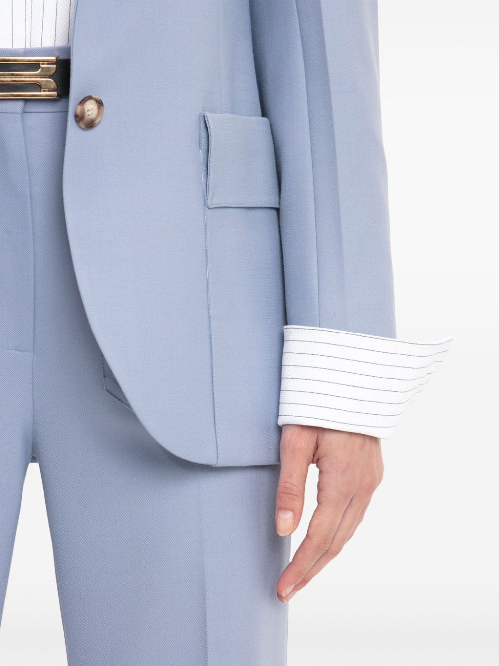 VICTORIA BECKHAM Sophisticated 2-Button Blazer