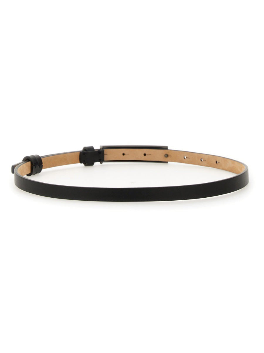 MAX MARA Luxurious Leather Belt - Newplate Style