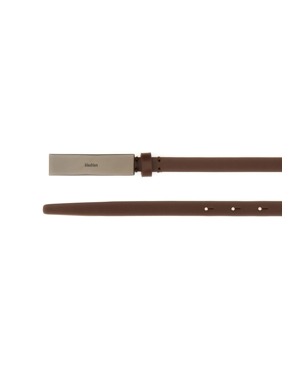 MAX MARA Elegant Leather Belt for Women