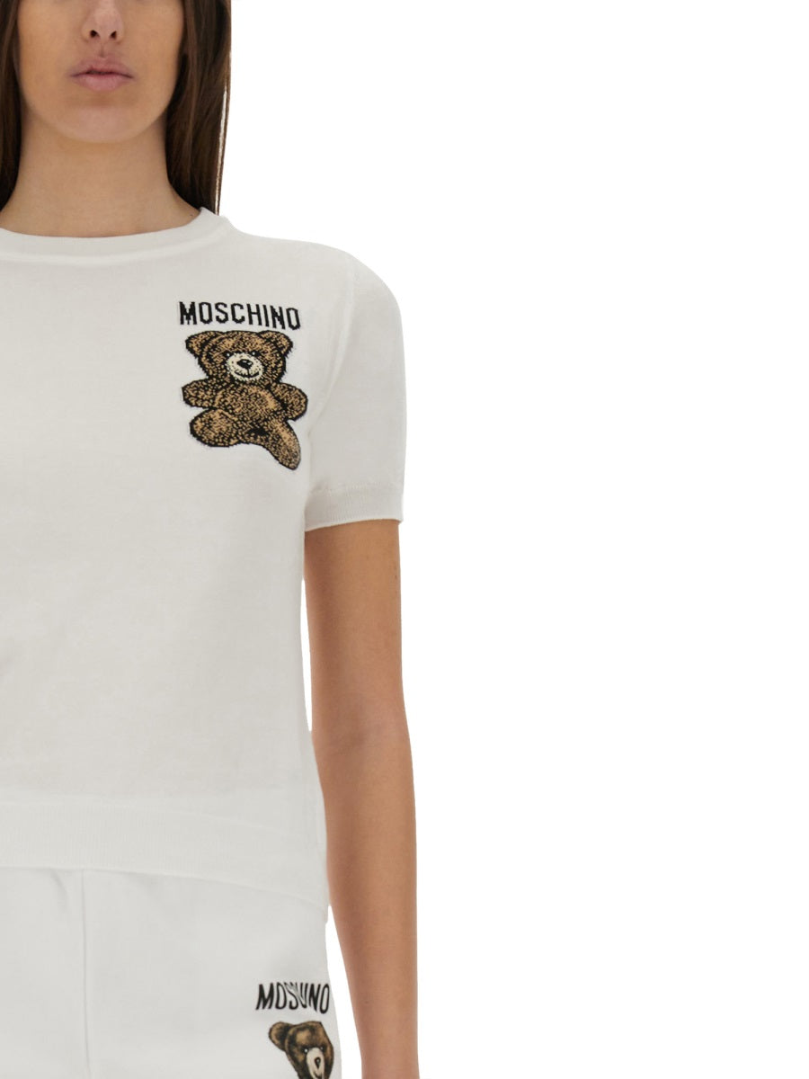 MOSCHINO Teddy Bear Sweater - Size 38