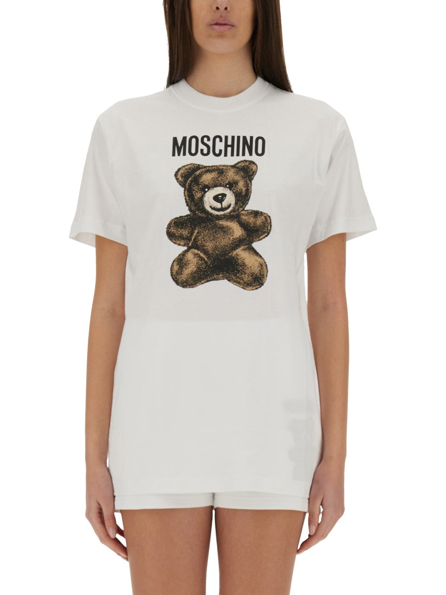 MOSCHINO Mini Teddy Bear Graphic T-Shirt