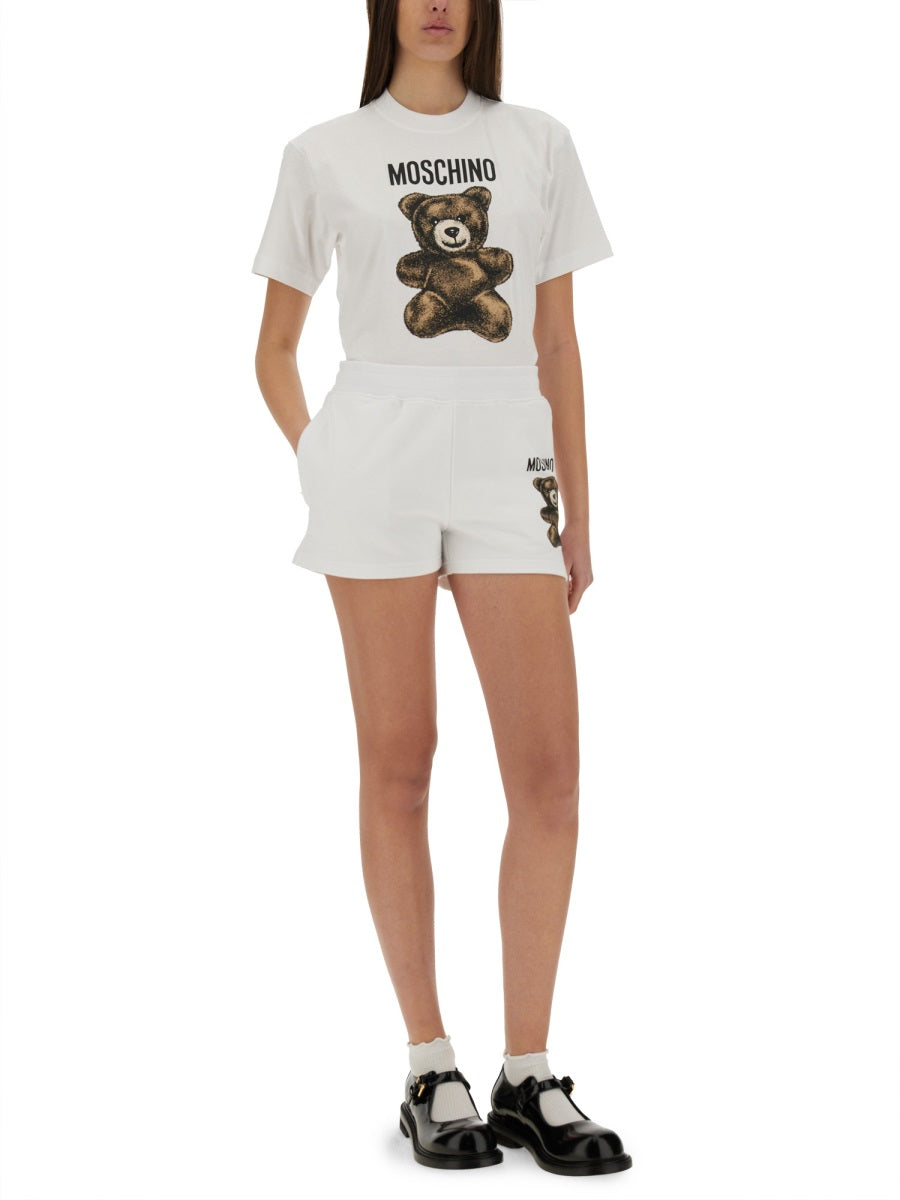 MOSCHINO Mini Teddy Bear Graphic T-Shirt