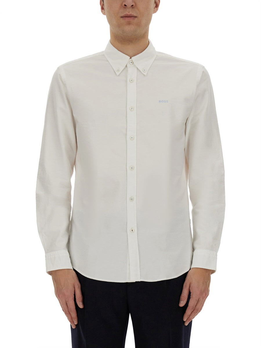 BOSS Classic Cotton Shirt - Size L