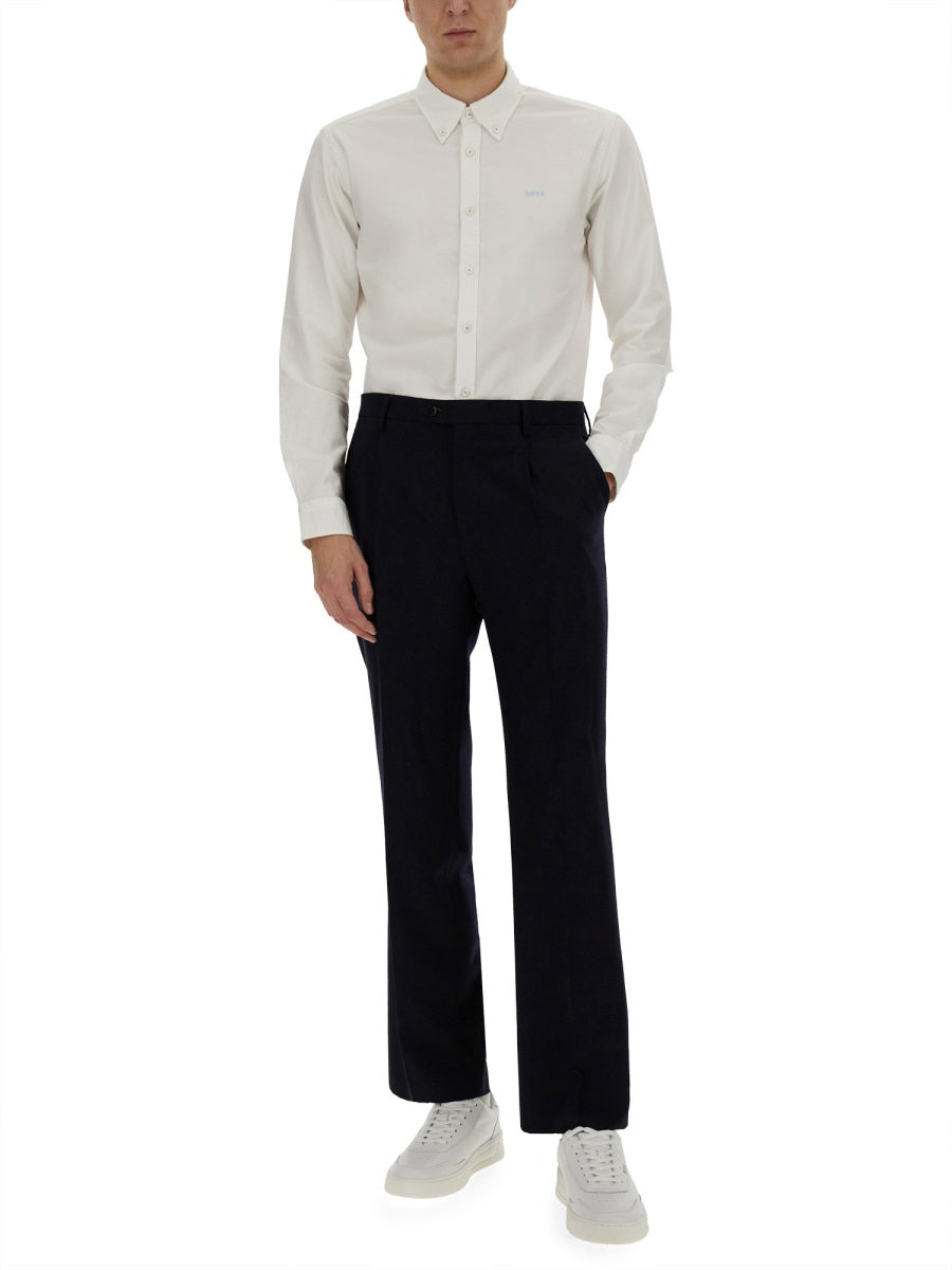 BOSS Classic Cotton Shirt - Size L