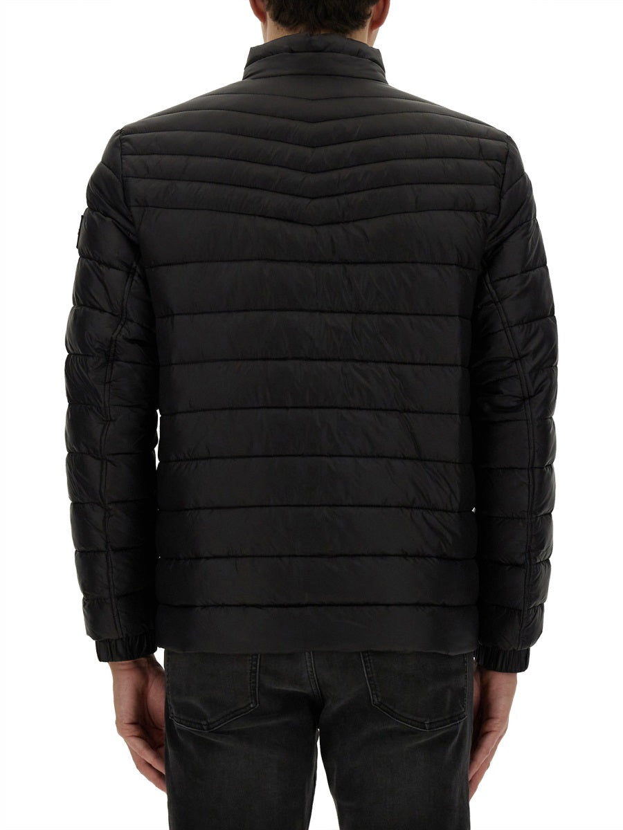 BOSS Men's Down Jacket with Logo - Size 48