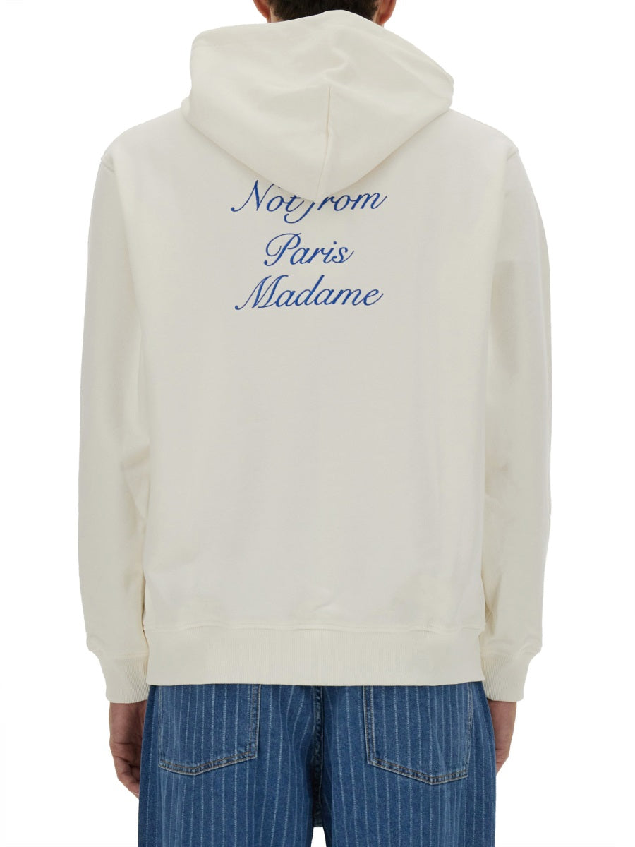 DRÔLE DE MONSIEUR Slogan Men's Sweatshirt - Size L
