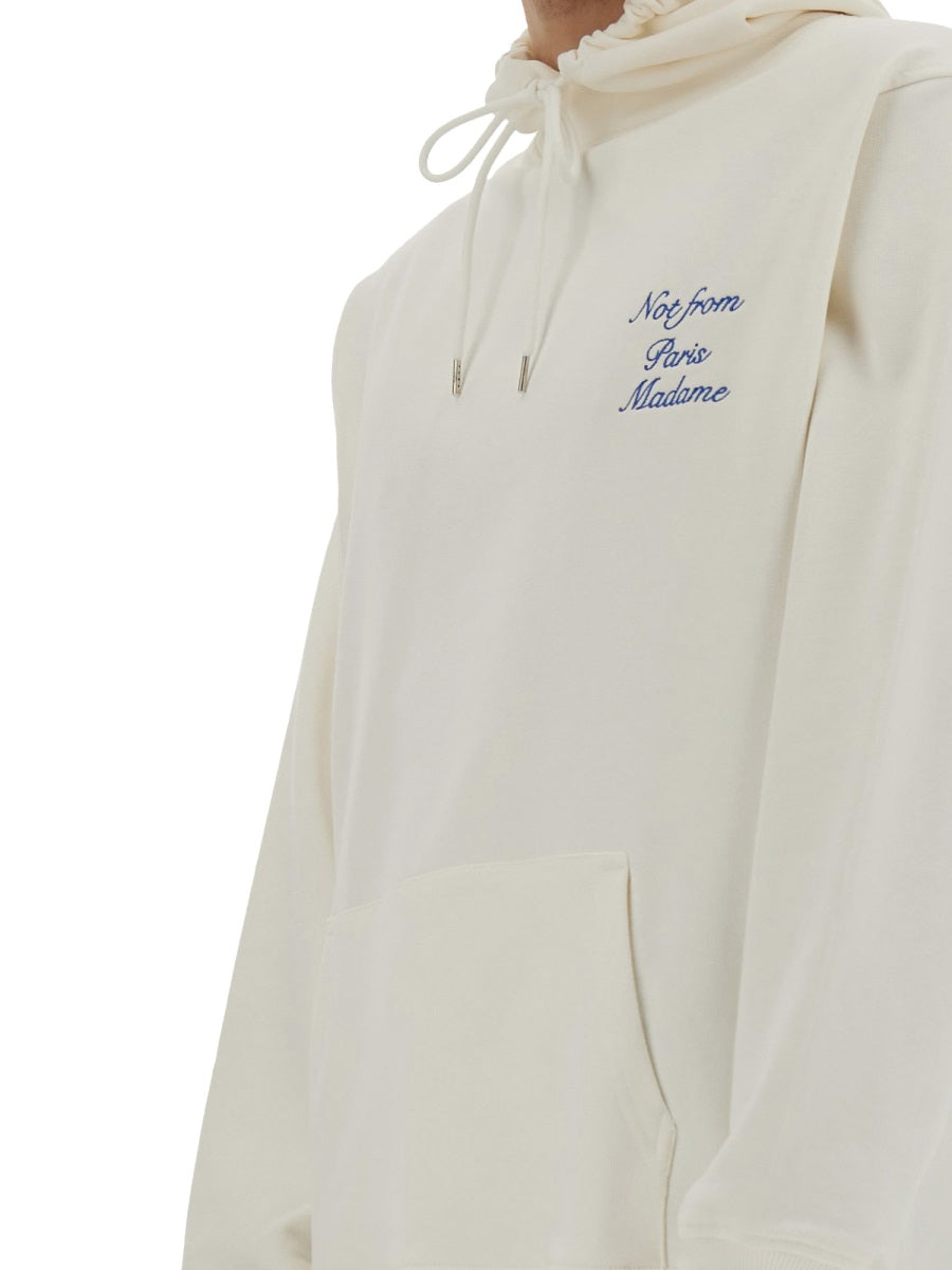 DRÔLE DE MONSIEUR Slogan Men's Sweatshirt - Size L