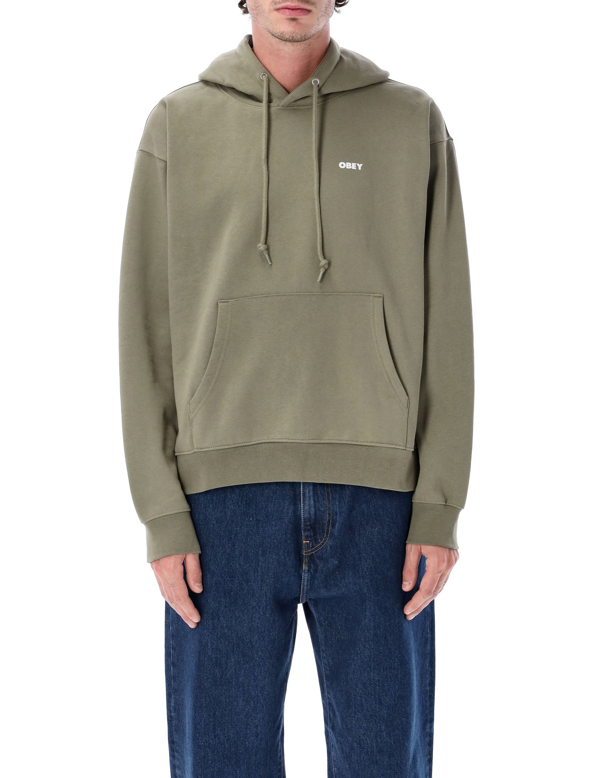 OBEY World in Flames Premium Hoodie - Relaxed Fit