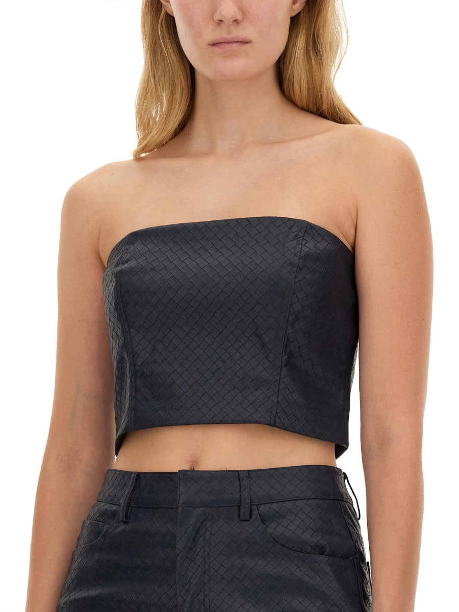 ROTATE BIRGERCHRISTENSEN Eco-Friendly Crop Top - Size 36