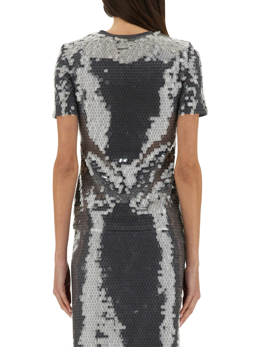 SPORTMAX Sequin-Embellished Top - Size S