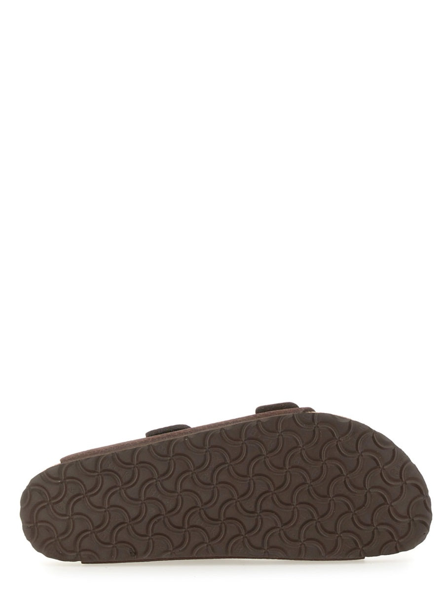 BIRKENSTOCK Narrow Fit Leather Arizona Sandals for Men