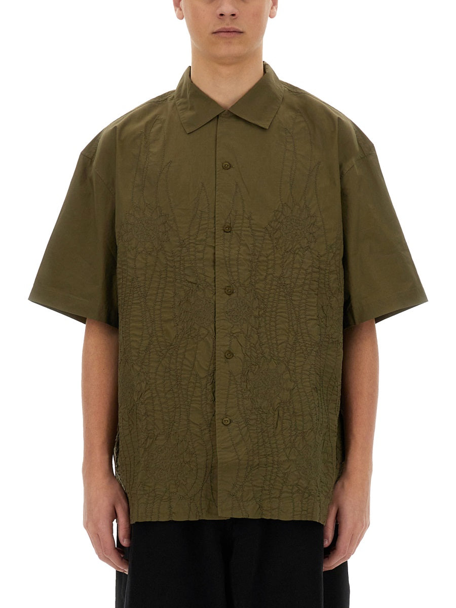 YMC Men's Regular Fit Classic Shirt - Size L