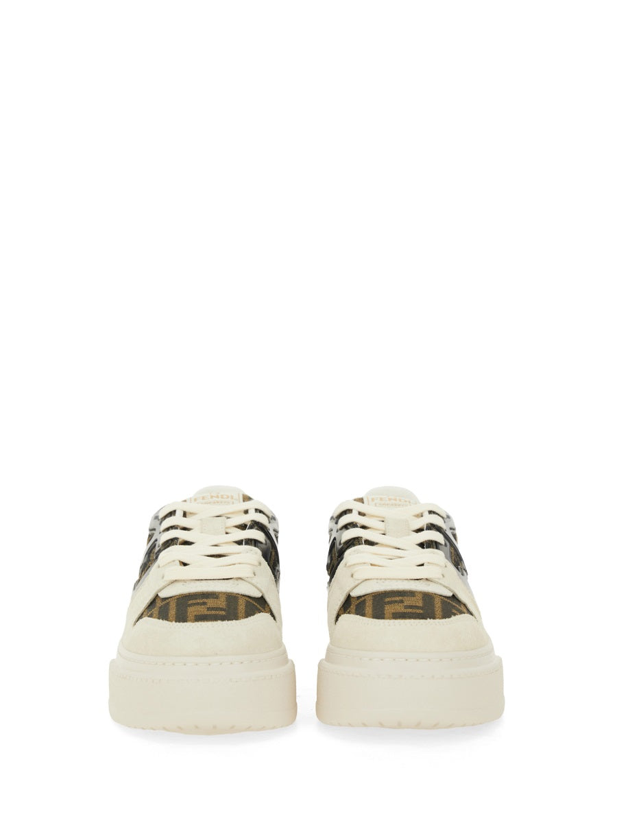 FENDI Fashion Sneaker Stringata with 5 CM Sole