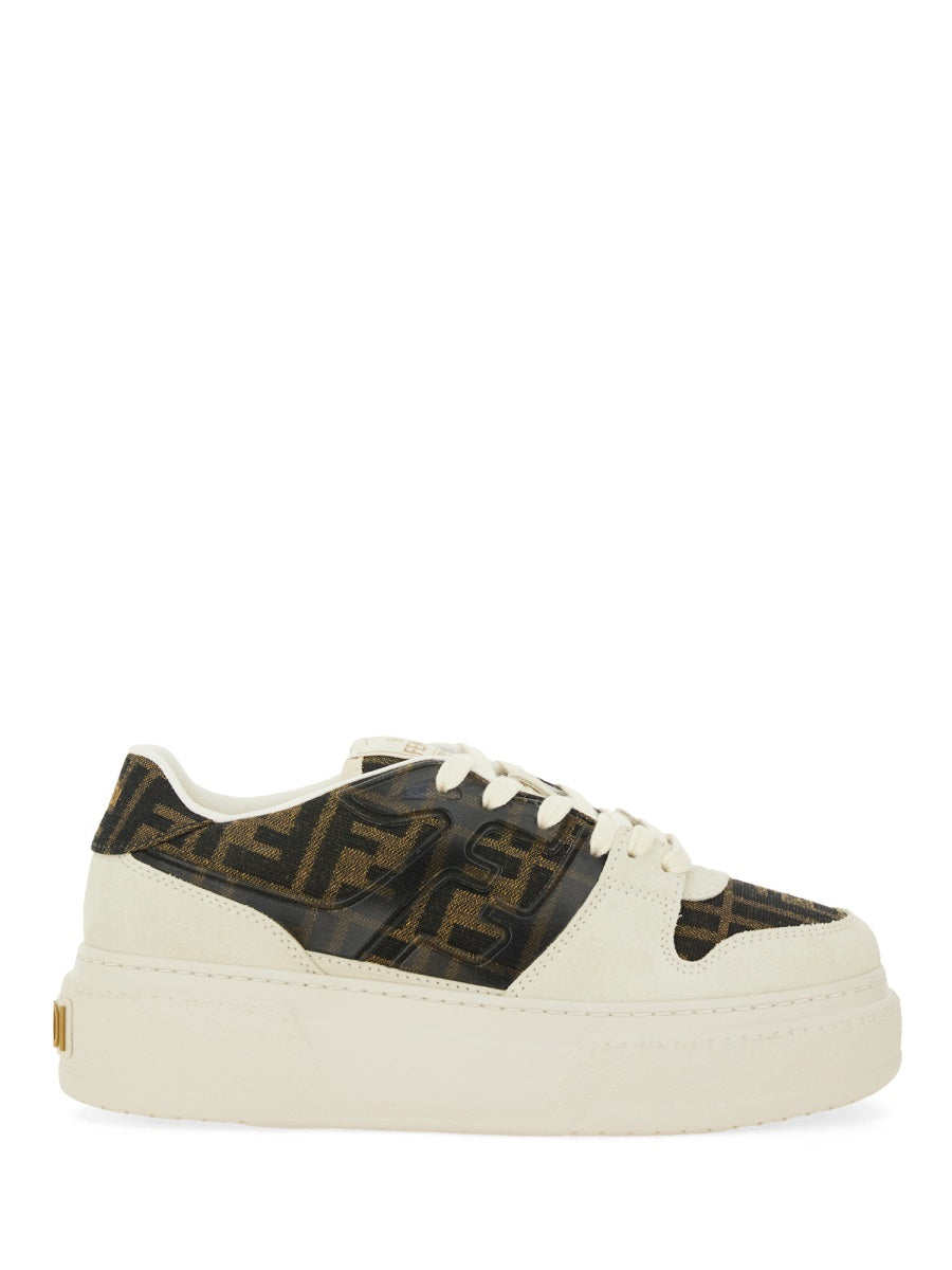 FENDI Fashion Sneaker Stringata with 5 CM Sole