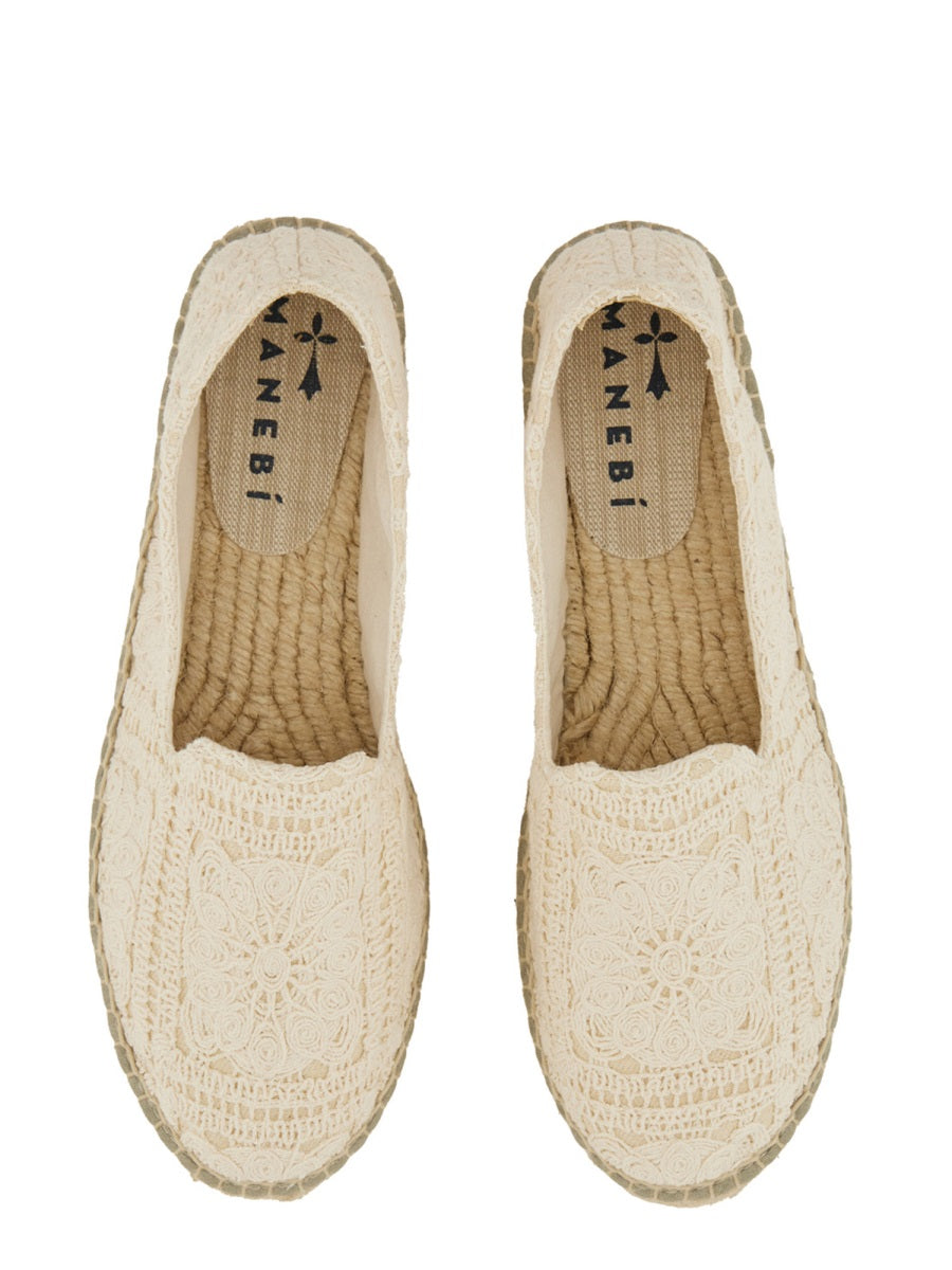 MANEBI Espadrille Double Sun Flats