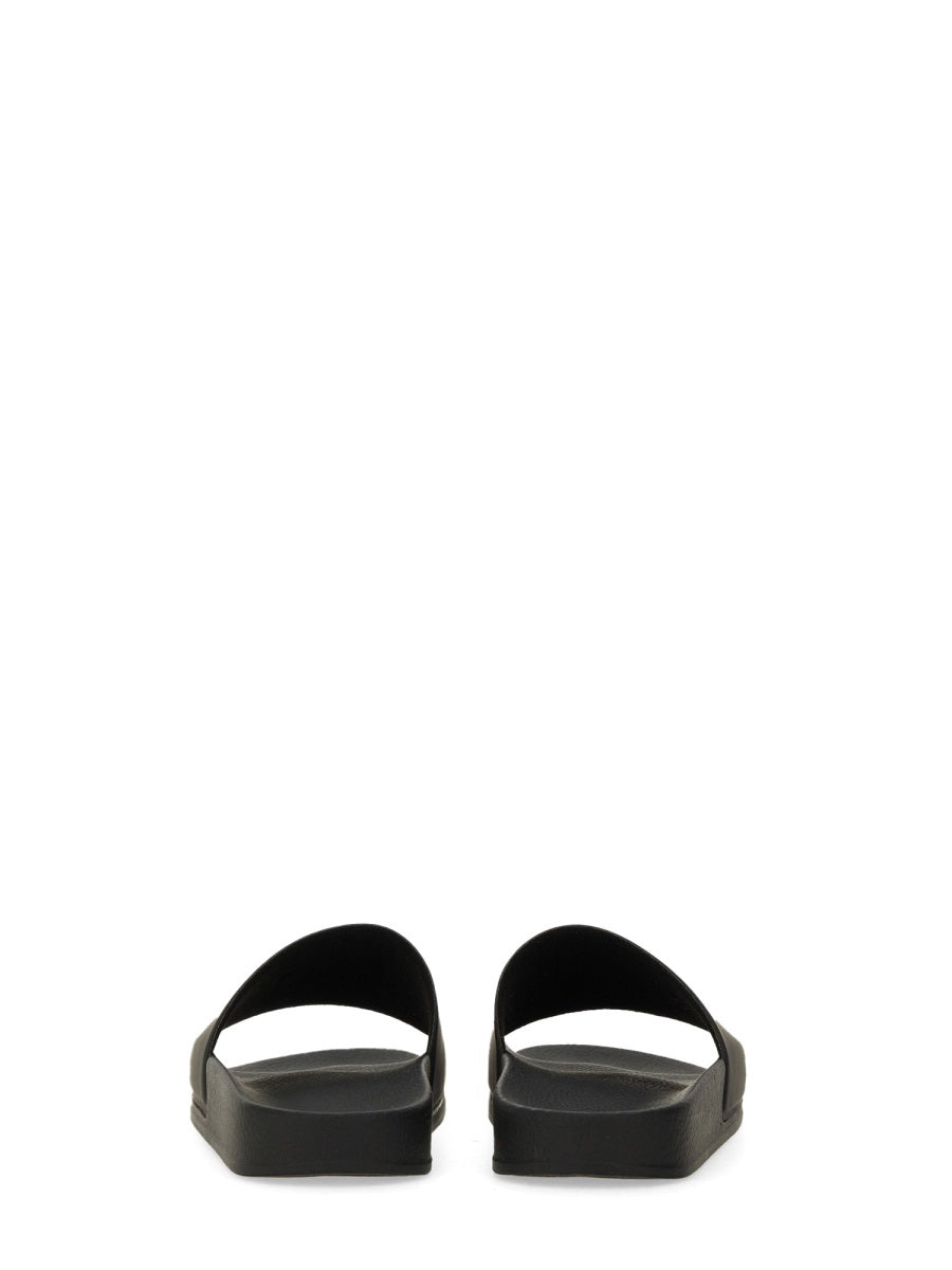 MSGM Slide Sandal with Logo