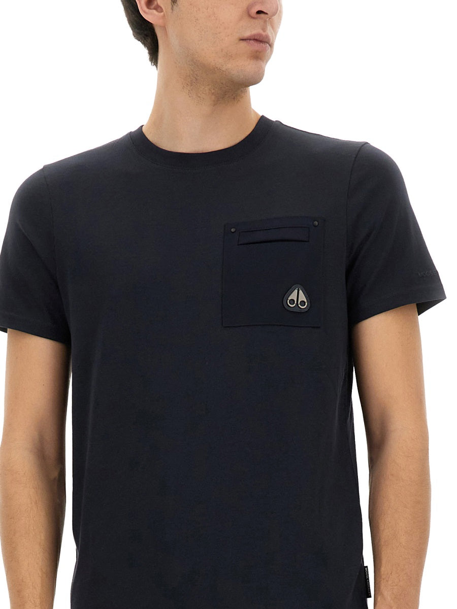 MOOSE KNUCKLES Men's Classic Cotton T-Shirt - Dalon