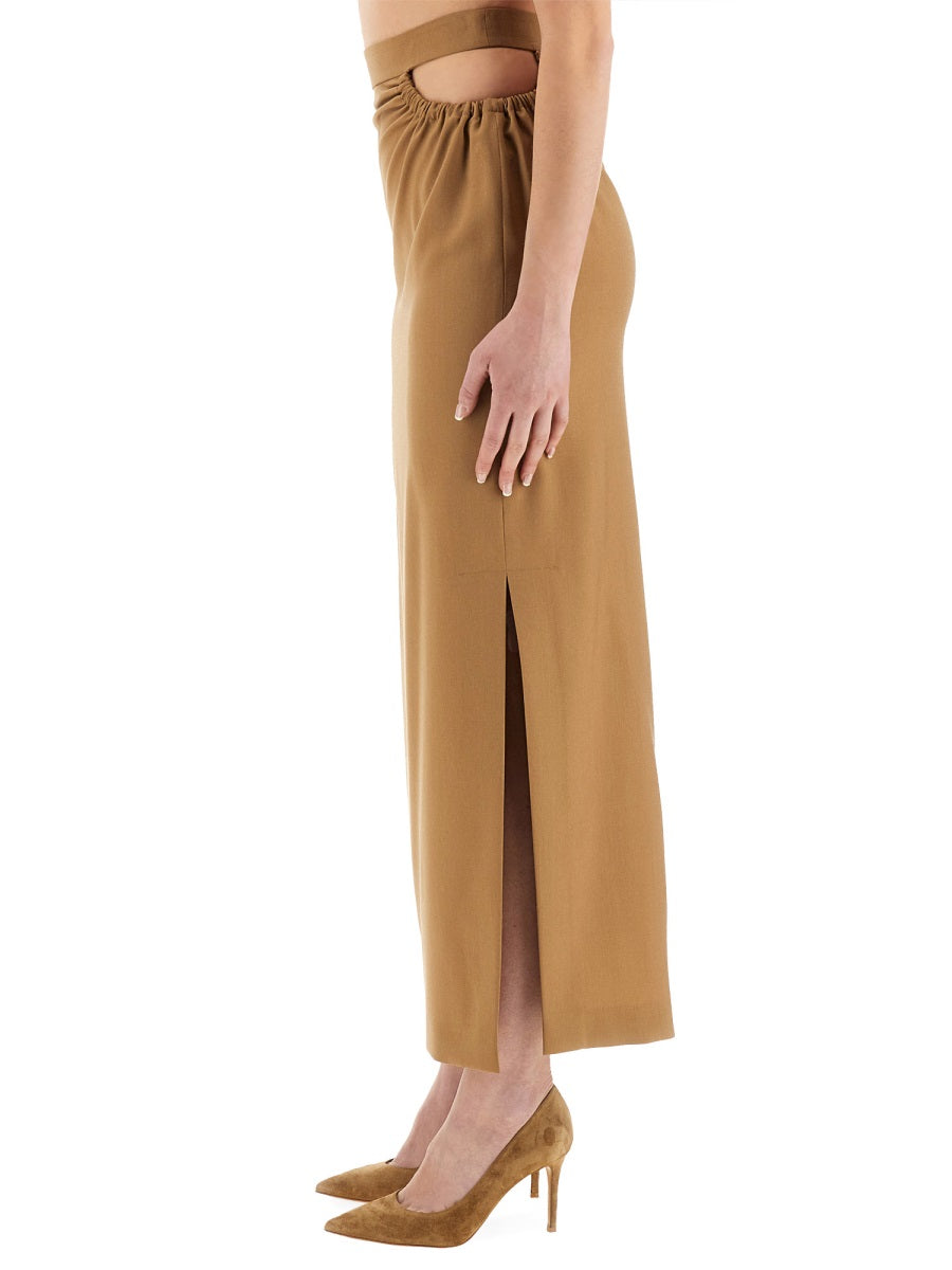 MAX MARA Slim Fit Long Skirt - Size 40