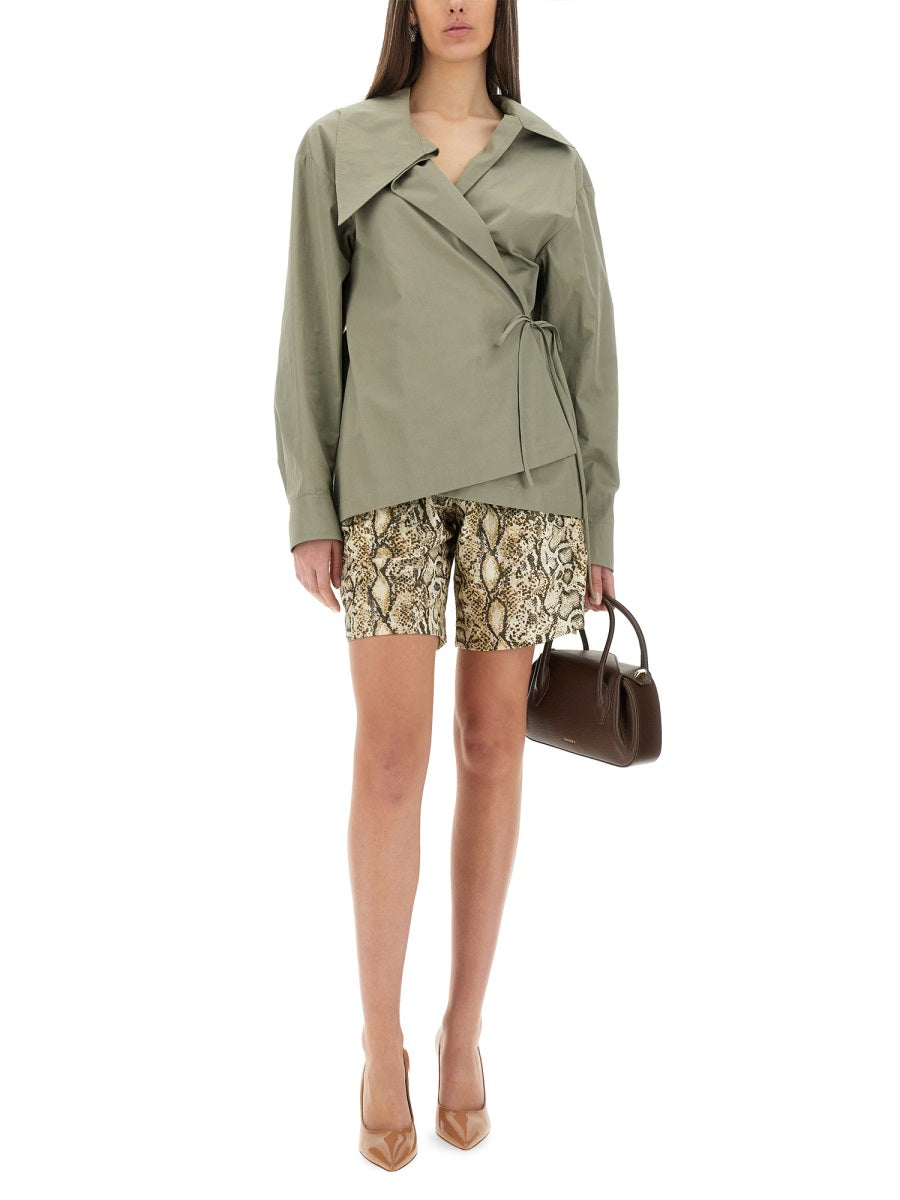 DRIES VAN NOTEN Asymmetrical Women's Shirt - Size 36 FR