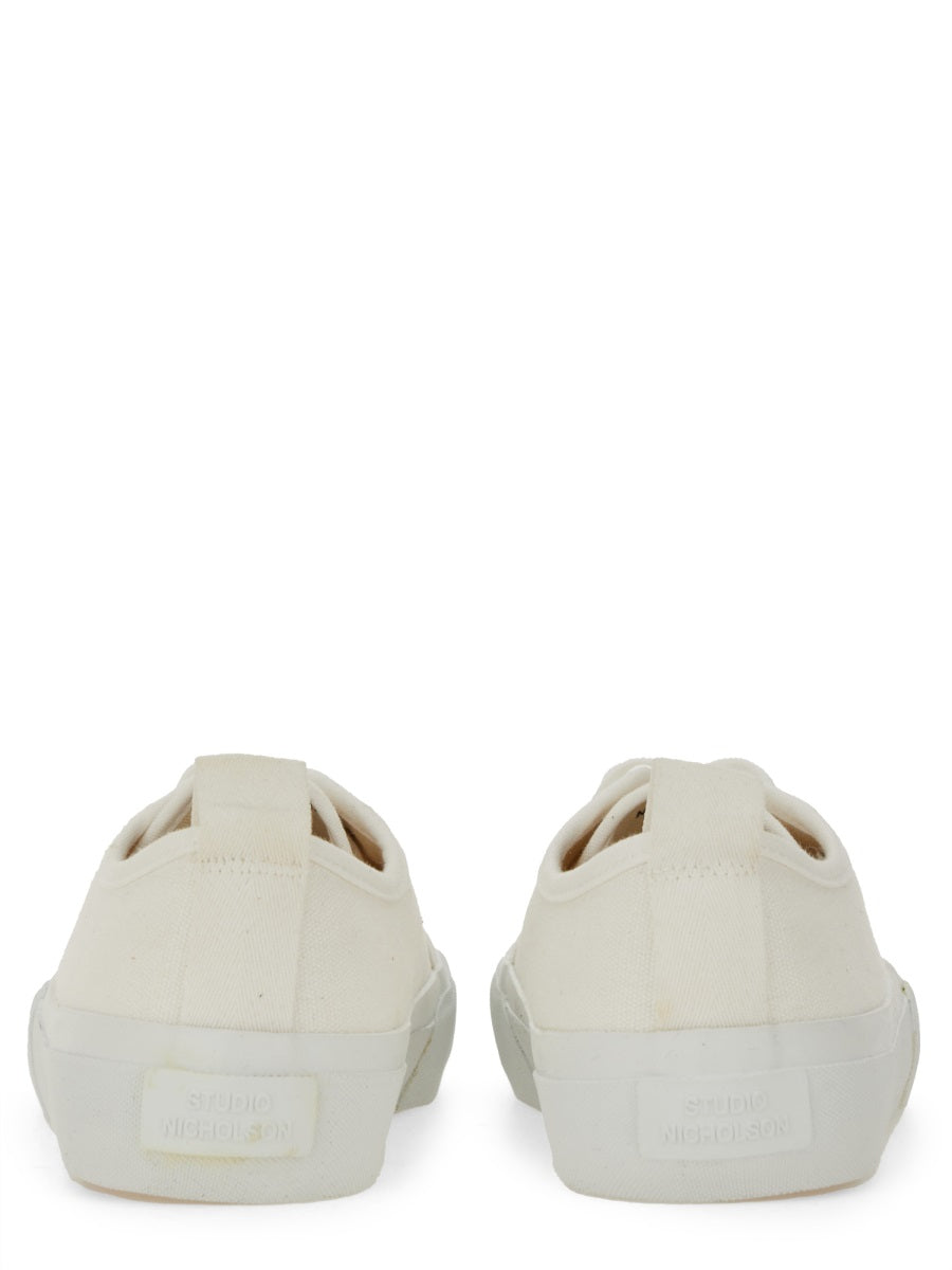 STUDIO NICHOLSON Men's Cotton Upper Sneaker
