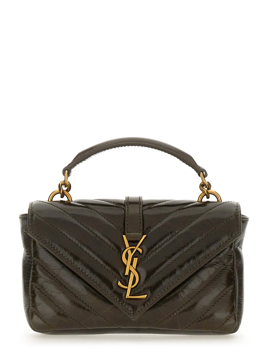 SAINT LAURENT Mini College Chain Handbag