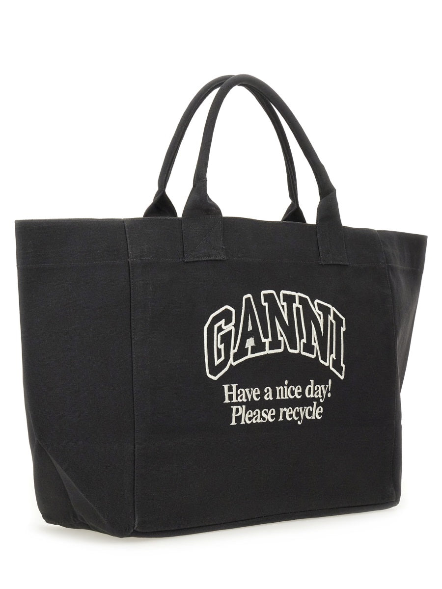 GANNI Oversized Tote Handbag - 34cm x 65cm x 22cm