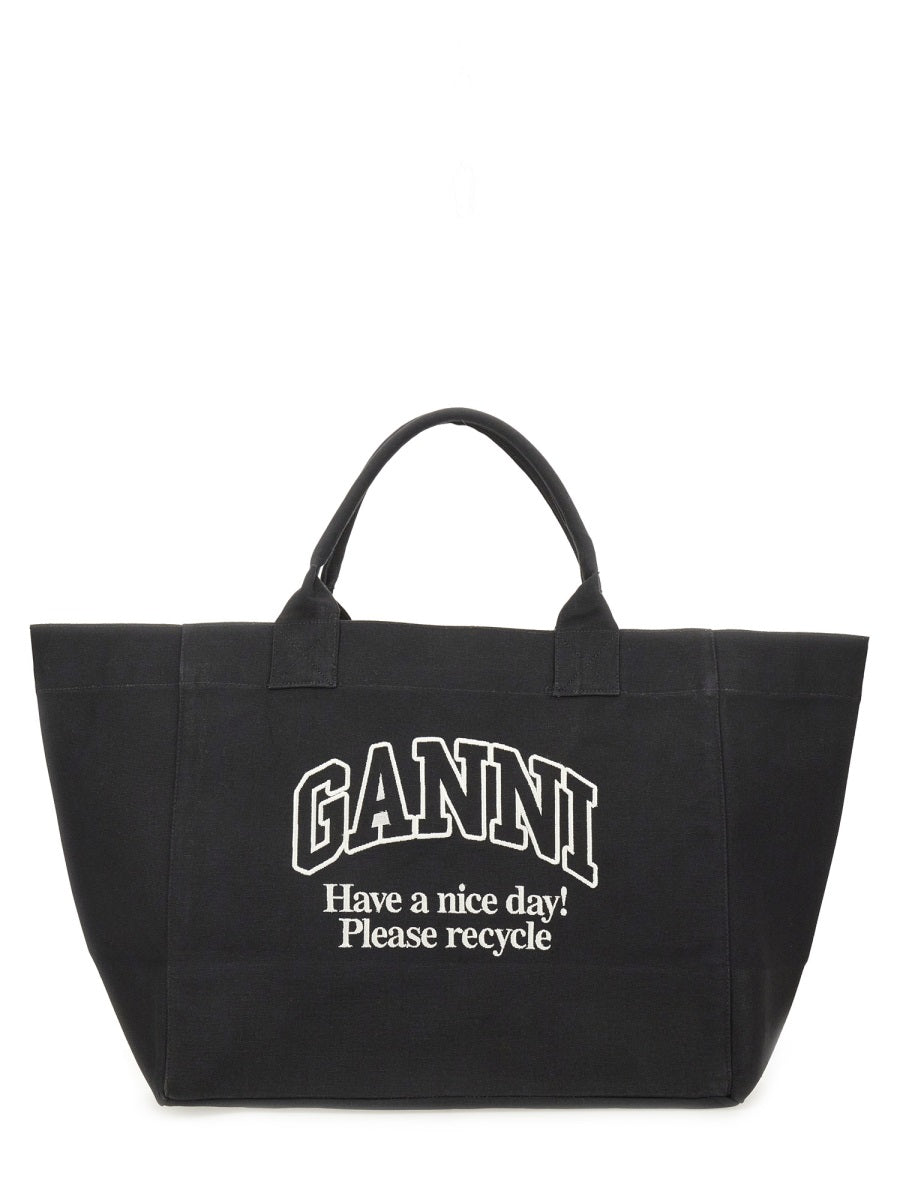 GANNI Oversized Tote Handbag - 34cm x 65cm x 22cm