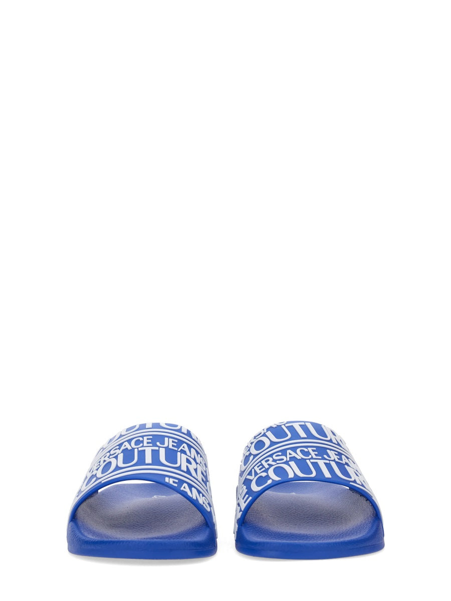 VERSACE JEANS COUTURE Men's Stylish Logo Sandal