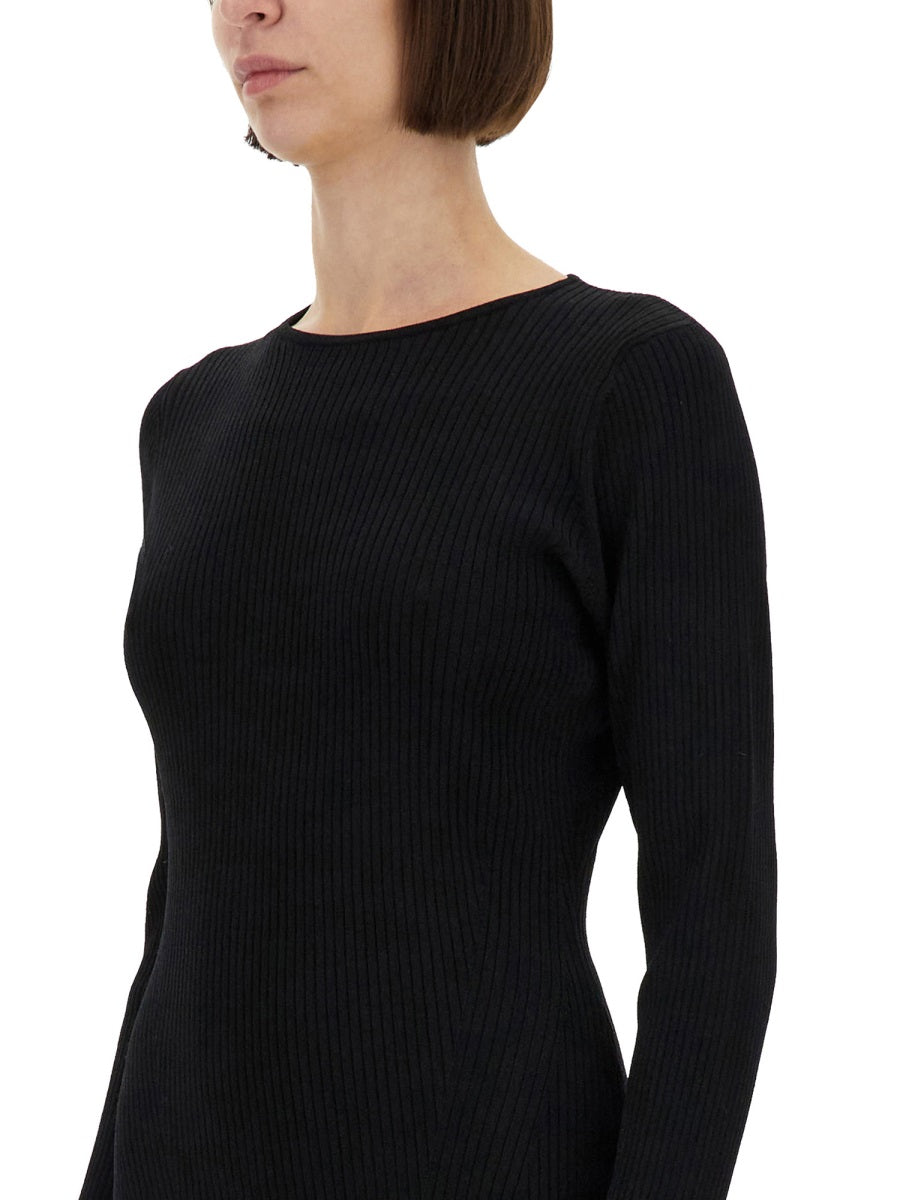 ROTATE BIRGERCHRISTENSEN Slim Fit Knit Mini Dress - Size S