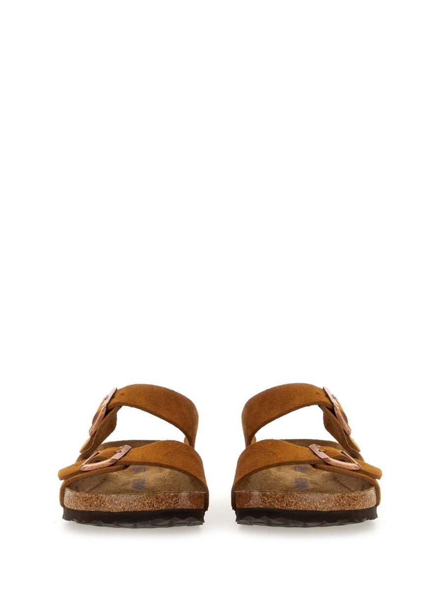 BIRKENSTOCK Narrow Width Suede Arizona Sandals