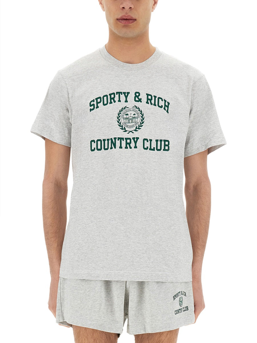 SPORTY&RICH Varsity T-Shirt