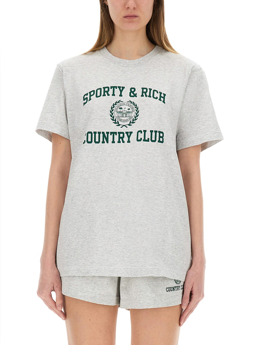 SPORTY&RICH Varsity T-Shirt
