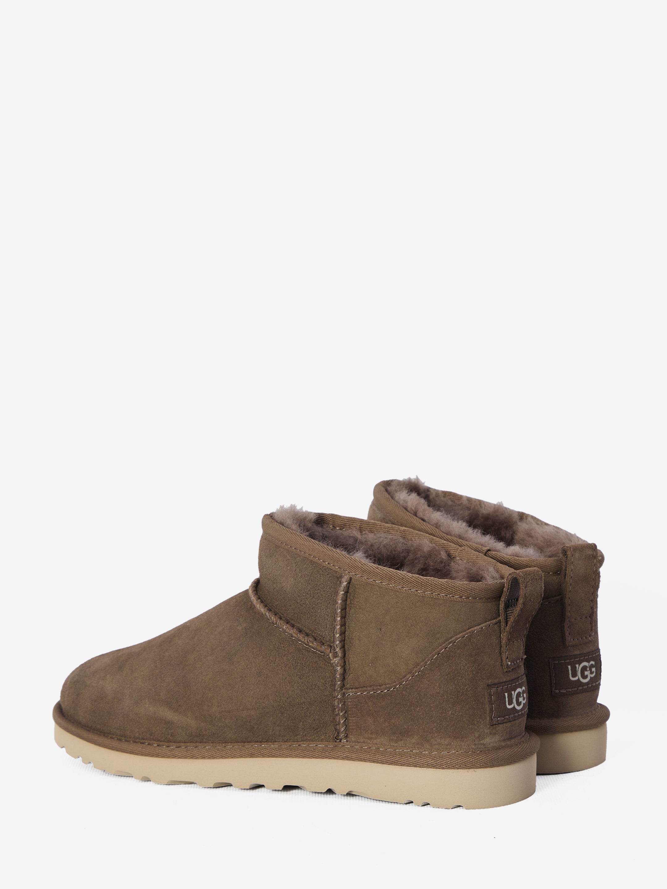 UGG Suede Slip-On Boots for Men - Ankle Length