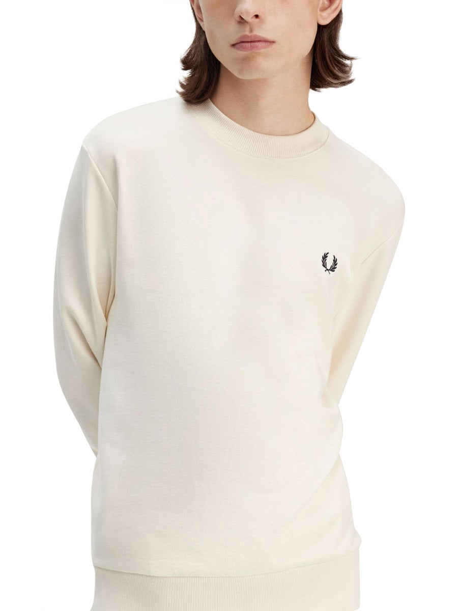 FRED PERRY Classic Logo Sweatshirt - Size M