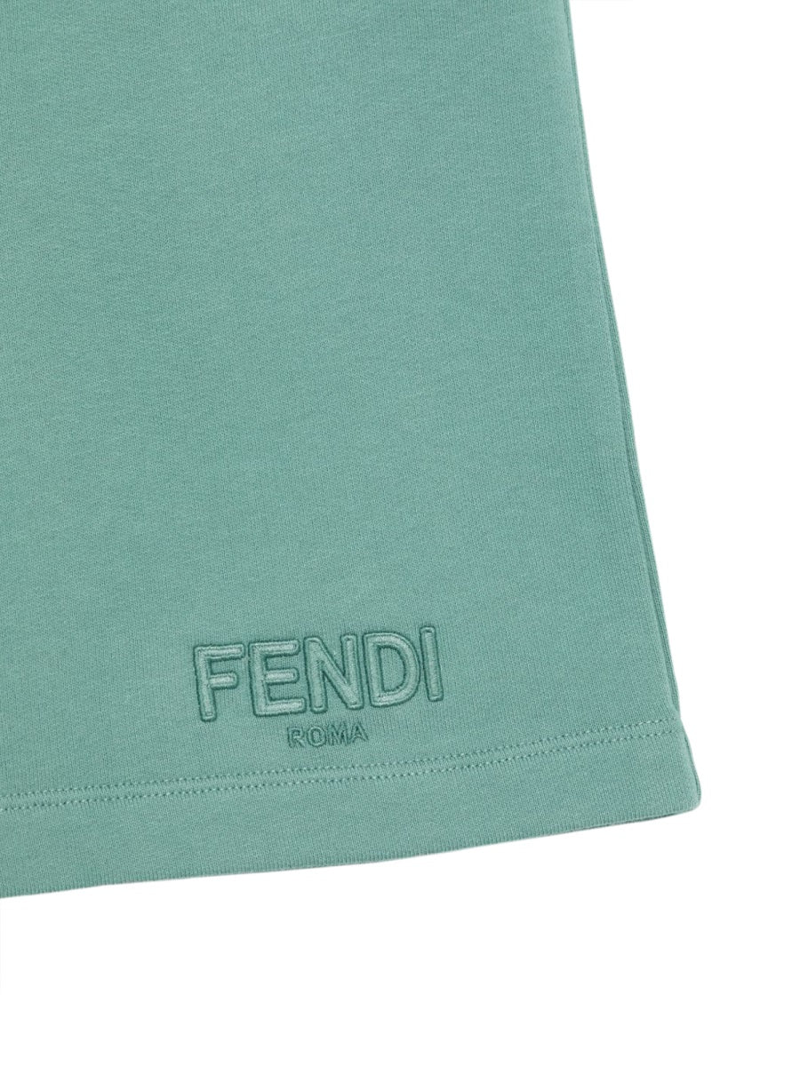 FENDI Boys' Mini Fleece Bermuda Shorts