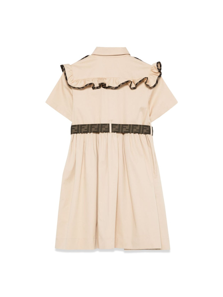 FENDI Mini Gabardine Stre Suit for Girls