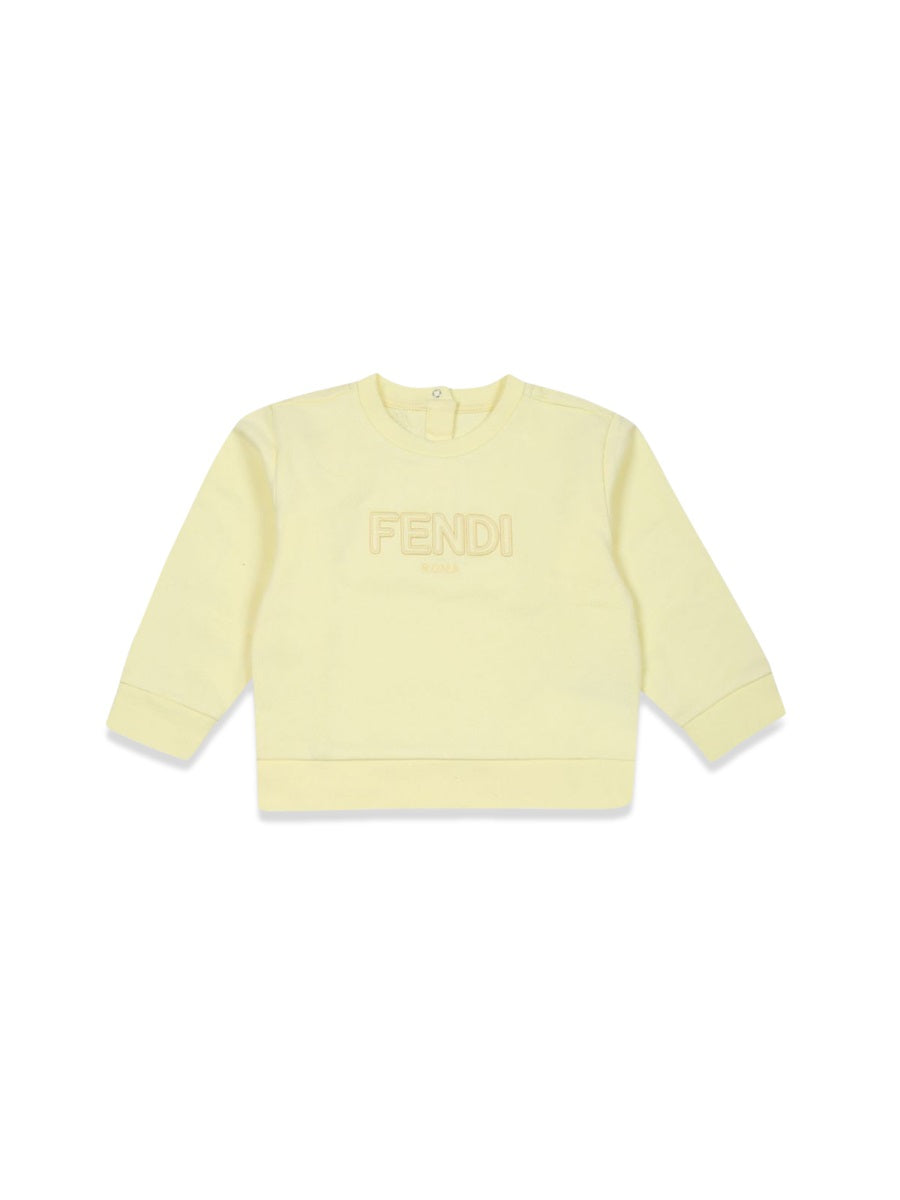FENDI Mini Girls' Cotton Sweatshirt