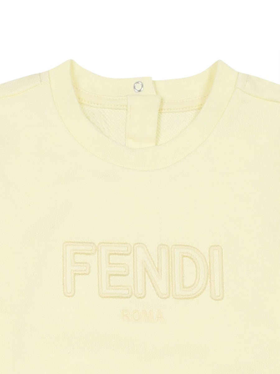 FENDI Mini Girls' Cotton Sweatshirt