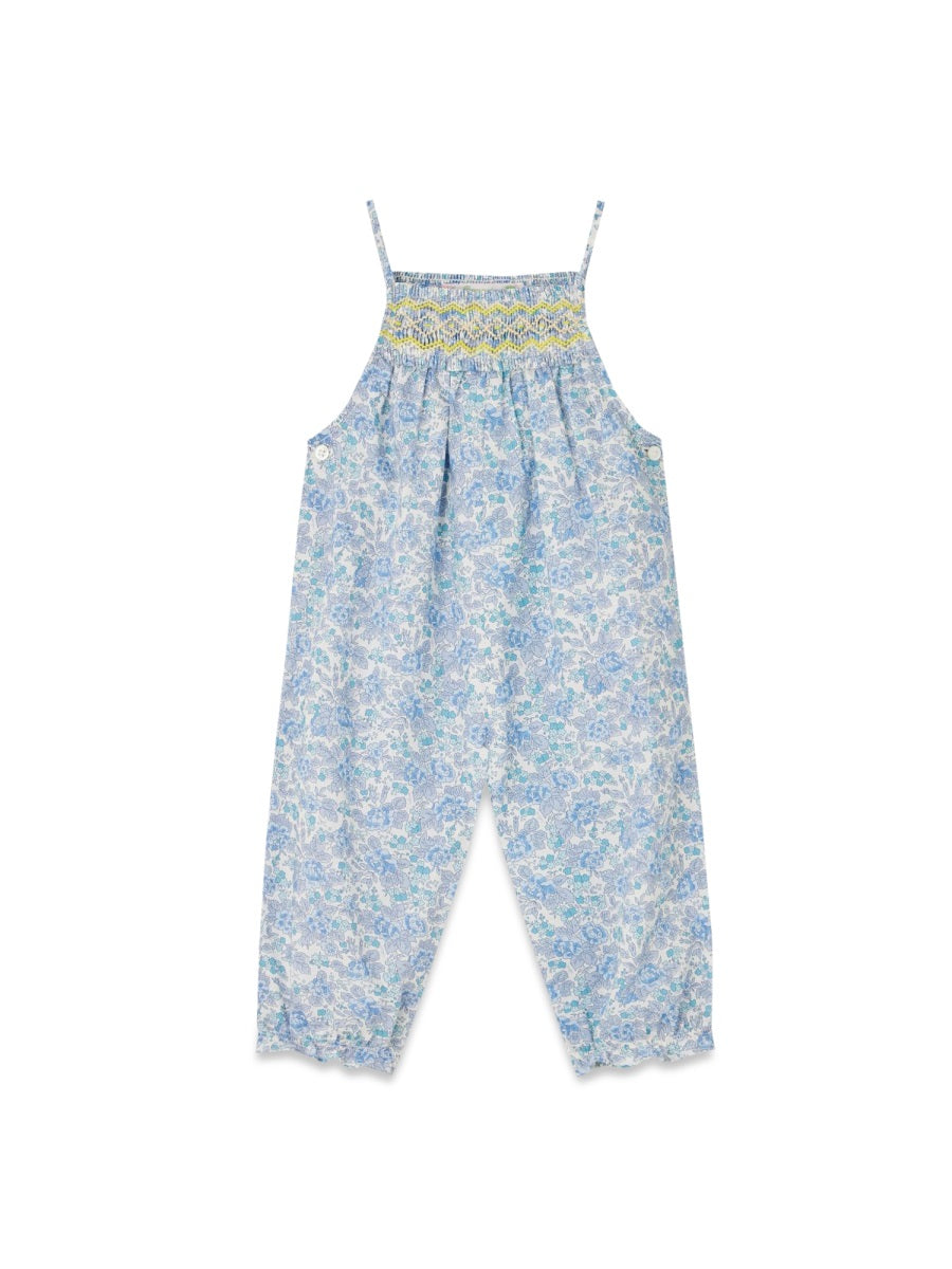 BONPOINT Mini Girls' Cotton Overalls for Spring 2025